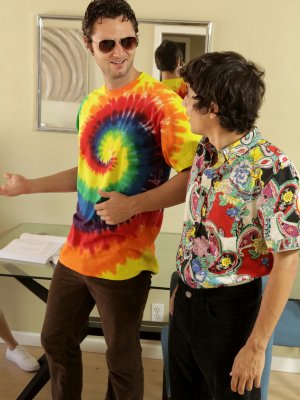 Потрахался с рыжей подружкой в джинсовых шортах